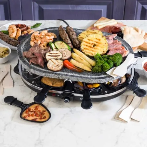 GILES & POSNER Tisch-Raclette-Grill 3