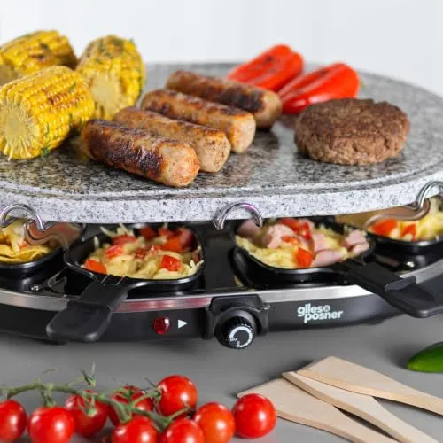GILES & POSNER Tisch-Raclette-Grill 5