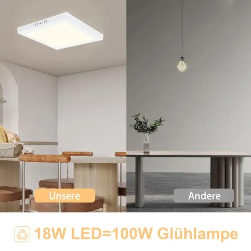 Glitzerlife LED Deckenleuchte 3