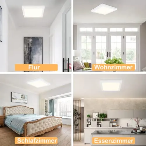 Glitzerlife LED Deckenleuchte 6