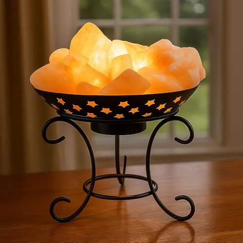 GLOBO Salzkristalllampe