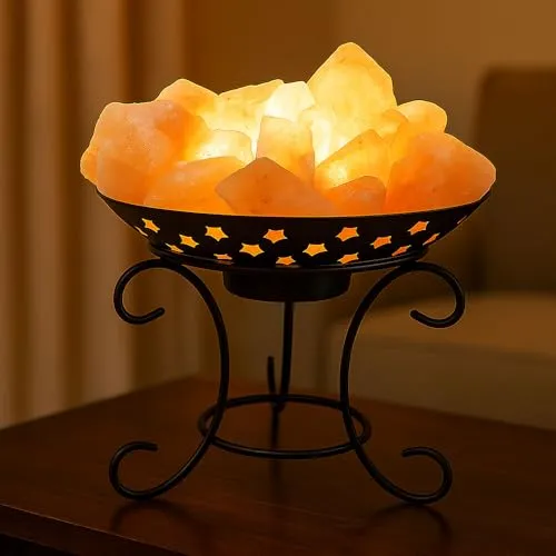 GLOBO Salzkristalllampe 4