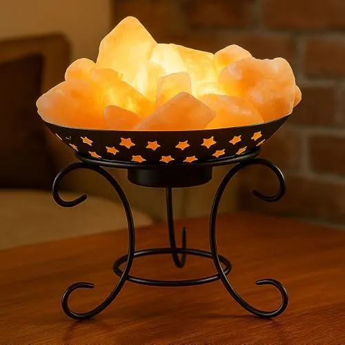 GLOBO Salzkristalllampe 5