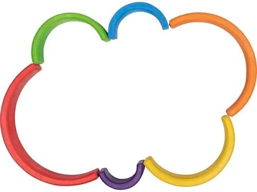 goki Bausteine Kleiner Regenbogen 6