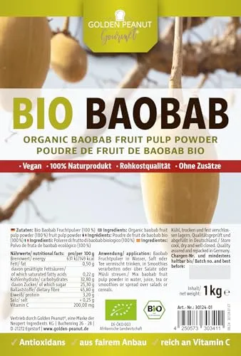 GOLDEN PEANUT Baobab Fruchtpulver 3