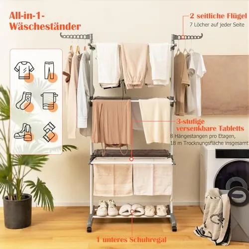 GOPLUS Wäschetrockner UC 4