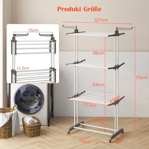 GOPLUS Wäschetrockner UC 6