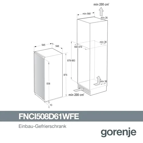 Gorenje FNCI508D61WFE 3