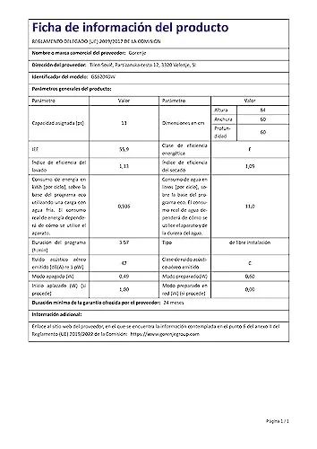 Gorenje GS 62040 W 4