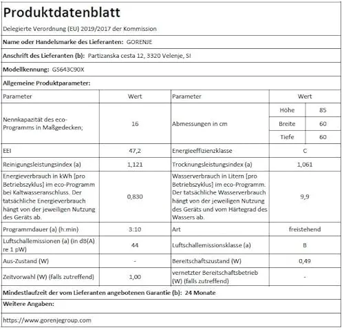 Gorenje GS643C90X 5