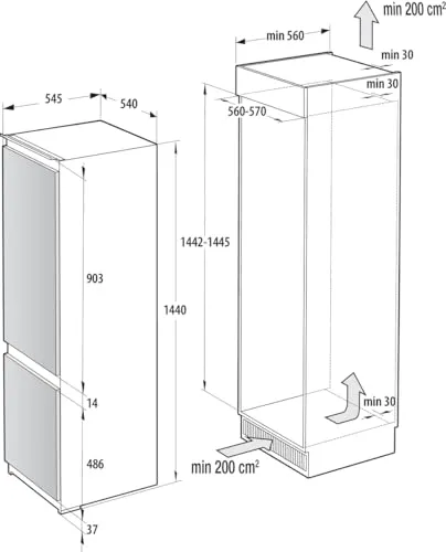 Gorenje RKI514D22 2