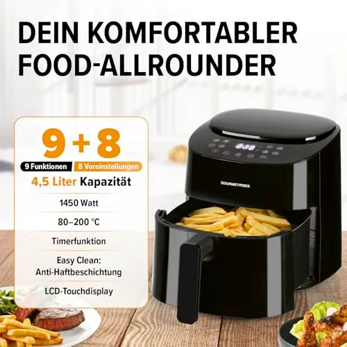 GOURMETmaxx Airfryer 2