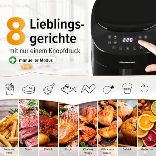 GOURMETmaxx Airfryer 3