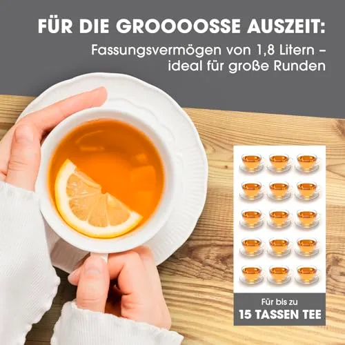 GOURMETmaxx Edelstahl-Wasserkocher 5