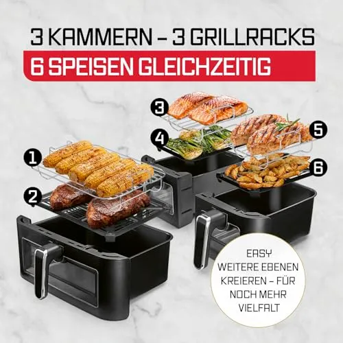 GOURMETmaxx FryUp3 5