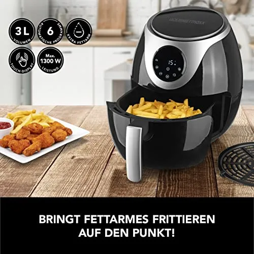 GOURMETmaxx Heißluft-Fritteuse 2