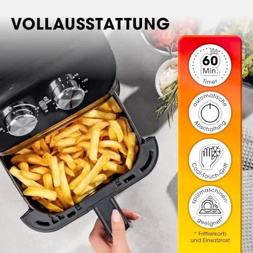 GOURMETmaxx Heißluftfritteuse 3