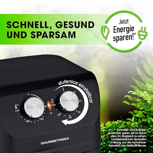 GOURMETmaxx Heißluftfritteuse 4
