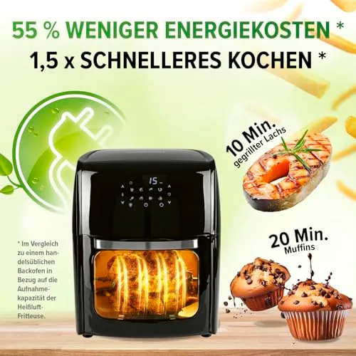 GOURMETmaxx Heißluftfritteuse UC 4