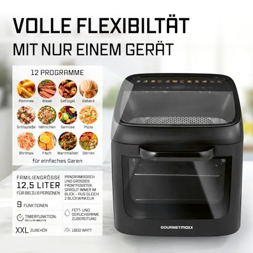 GOURMETmaxx Heißluftofen 2