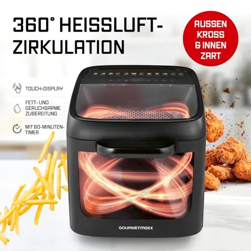 GOURMETmaxx Heißluftofen 5