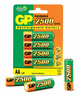 GP AA 2500 mAh (AA)