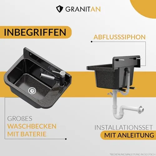Granitan Ausgussbecken UC 3
