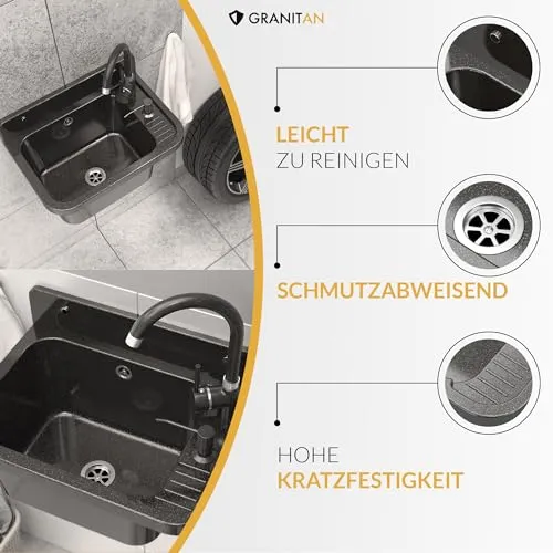 Granitan Ausgussbecken UC 5