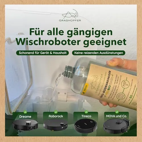 Grashüpfer Probiotischer Öko Wischroboter Reiniger 2