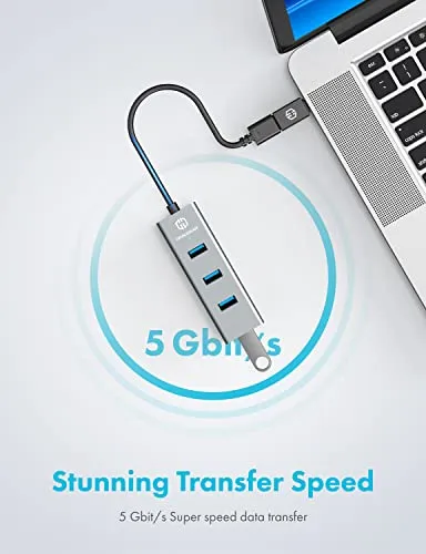 GRAUGEAR 4 Port USB 3.0 Hub 2