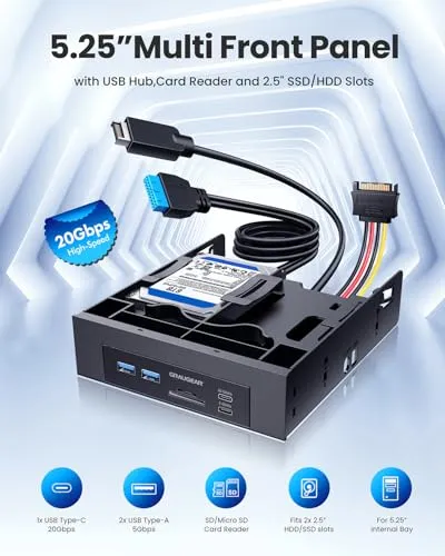 GRAUGEAR Frontpanel UC 2