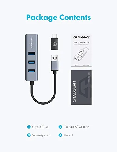 GRAUGEAR G-HUB31L-A 6