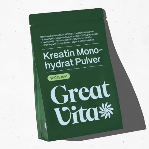GreatVita Kreatin Monohydrat 4
