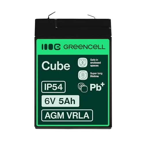 Green Cell AGM 6V 5Ah 3