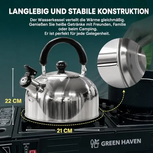 Green Haven Camping Wasserkocher 5