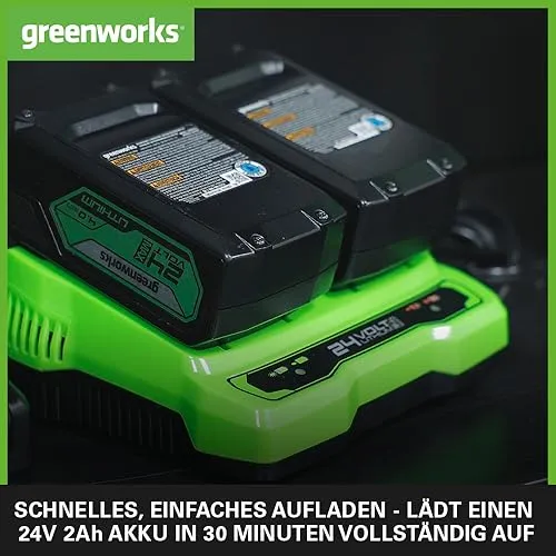 Greenworks G24X2UC4 3