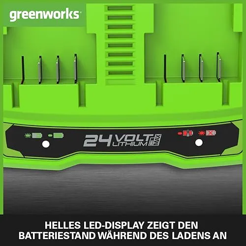 Greenworks G24X2UC4 5