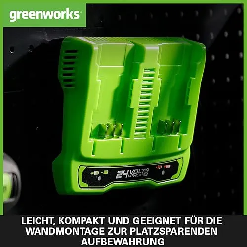 Greenworks G24X2UC4 6