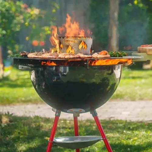 Grillrost.com Das Original Feuerplatte 80cm 6