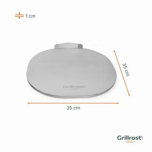 Grillrost.com Pizzastahl Basis 5