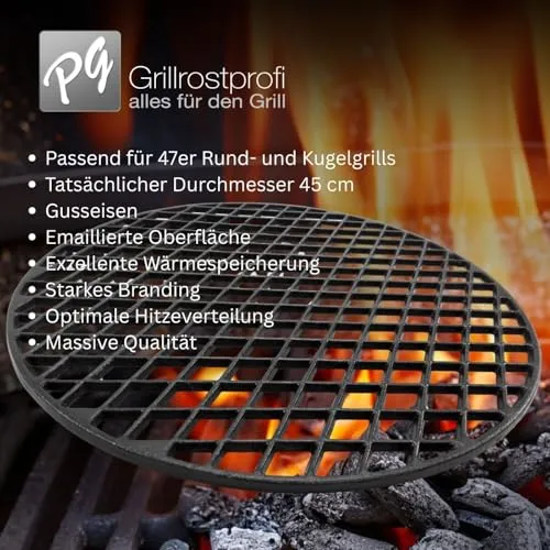 GRILLROSTPROFI Gusseisen-Grillrost 4