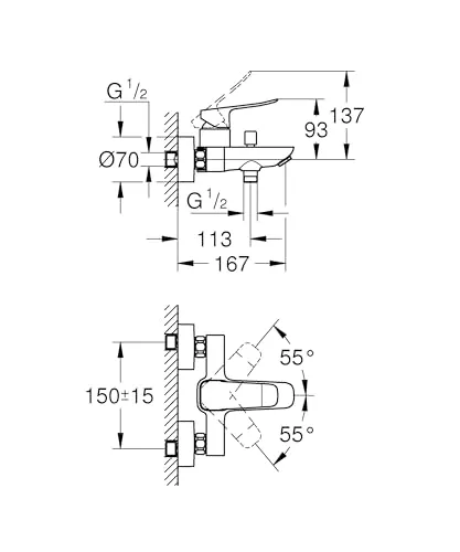 GROHE Dice 2