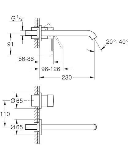 GROHE Essence 19967AL1 3