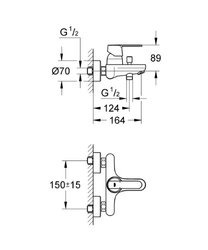 GROHE Get Einhand 32887000 2
