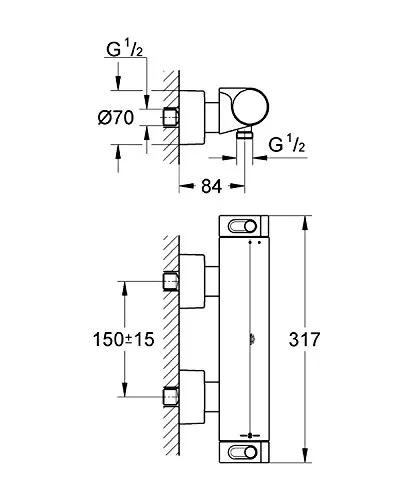 GROHE Grohtherm 2000 2