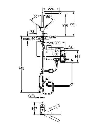 GROHE Minta Touch 2