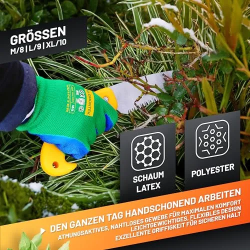 GRÜNTEK Winter-Arbeitshandschuhe 2