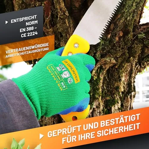 GRÜNTEK Winter-Arbeitshandschuhe 4