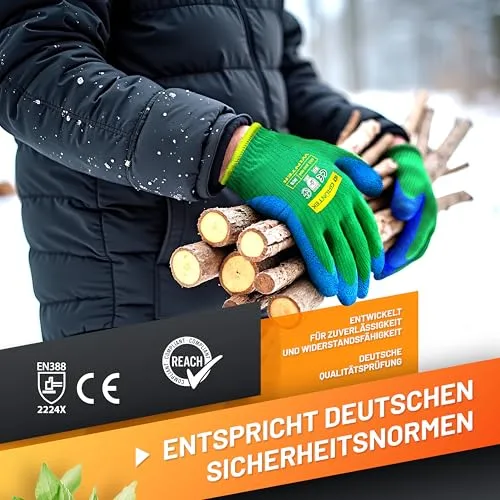 GRÜNTEK Winter-Arbeitshandschuhe 5