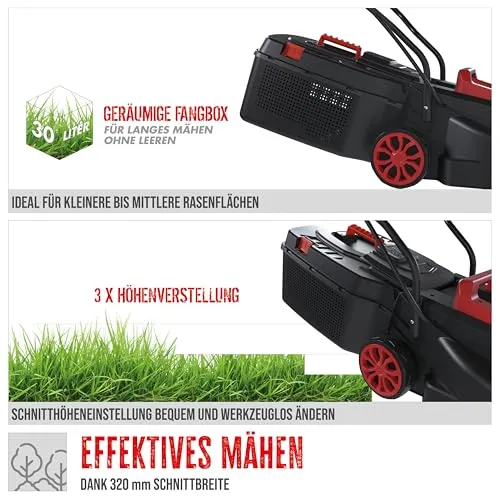 Güde Elektro Rasenmäher 320/1300 3